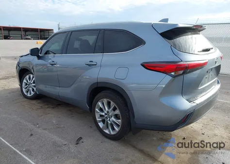 2020 Toyota Highlander Limited z USA, uszkodzony, nr VIN 5TDDZRBH5LS006585